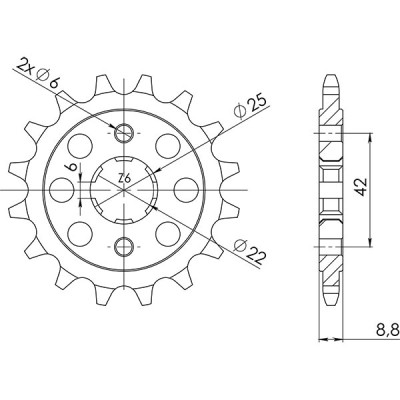 PIGNONE P520 - Z15 (DIS.20401)