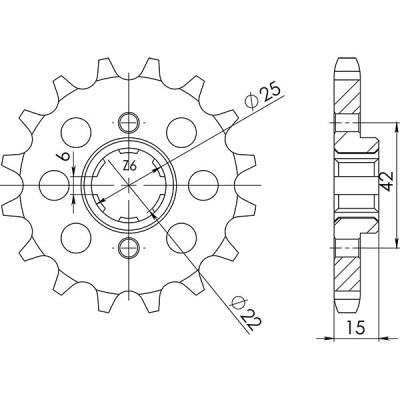 PIGNONE P530 - Z16 (DIS.20402)