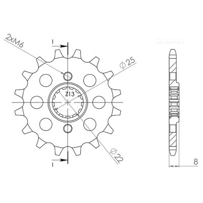 PIGNONE P520 - Z13 (DIS.20500)