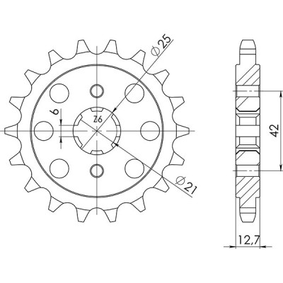 PIGNONE P530 - Z17 (DIS.20502)