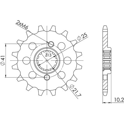 PIGNONE P520 - Z14 (DIS.20509)