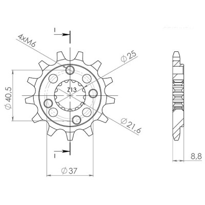 PIGNONE P520 - Z15 (DIS.20510)