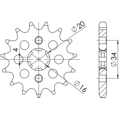 PIGNONE P428 - Z14 (DIS.21200)