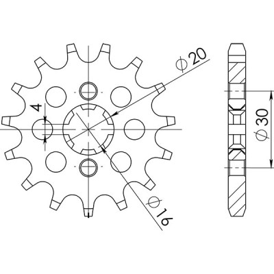 PIGNONE P428 - Z13 (DIS.21207)