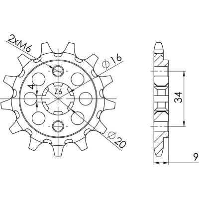 PIGNONE P520 - Z14 (DIS.21300)