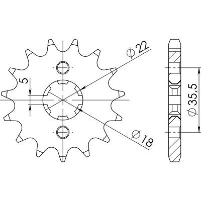 PIGNONE P428 - Z14 (DIS.21305)