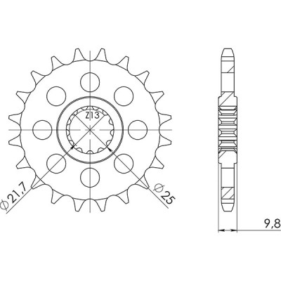 PIGNONE P428 - Z20 (DIS.21400)