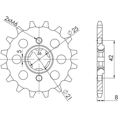 PIGNONE P520 - Z16 (DIS.21502)