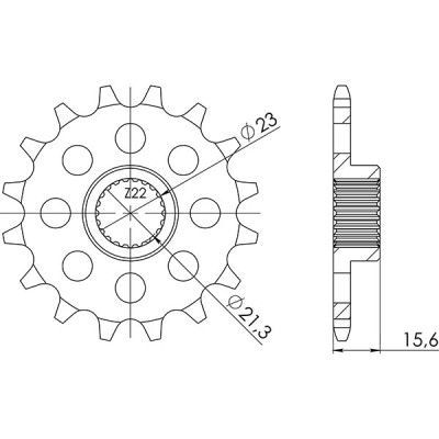 PIGNONE P520 - Z15 (DIS.21504)