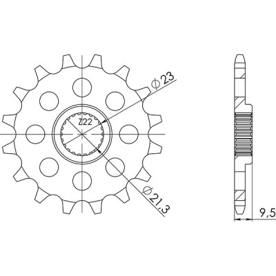 PIGNONE P520 - Z15 (DIS.21505)