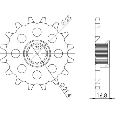 PIGNONE P520 - Z16 (DIS.21506)