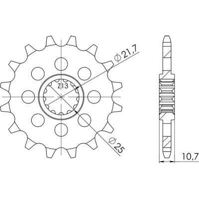 PIGNONE P520 - Z16 (DIS.21508)