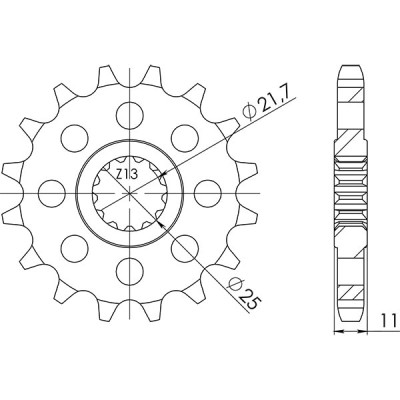 PIGNONE P530 - Z15 (DIS.21602)