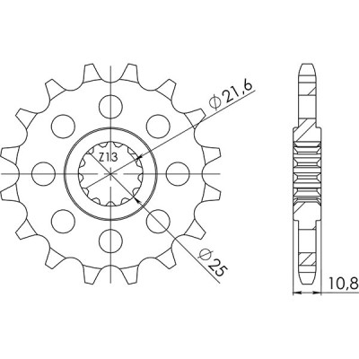 PIGNONE P525 - Z16 (DIS.21606)