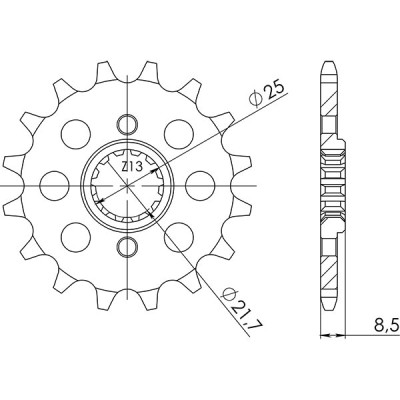 PIGNONE P520 - Z15 (DIS.24502)