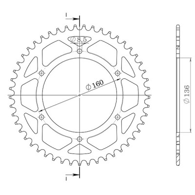 CORONA IN ACCIAIO P525 - Z43 (DIS.35803)