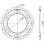 CORONA IN ACCIAIO P525 - Z42 (DIS.44501)