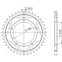 CORONA IN ACCIAIO P525 - Z38 (DIS.50614)