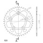 CORONA IN ALLUMINIO P525 - Z46 (DIS.51613)