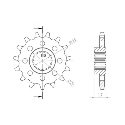 PIGNONE P520 - Z16 (DIS.52616)