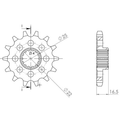 PIGNONE P530 - Z15 (DIS.52700)