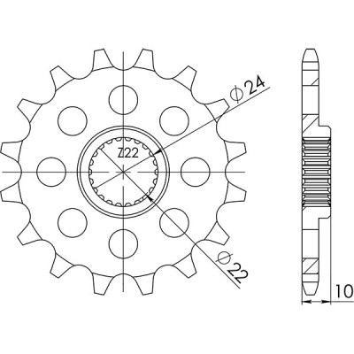 PIGNONE P520 - Z16 (DIS.61301)