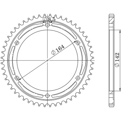 CORONA IN ACCIAIO P428 - Z52 (DIS.92120)