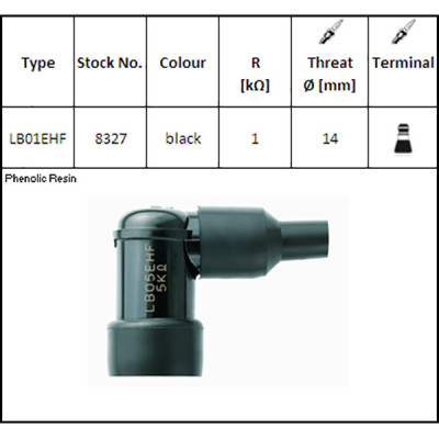 ATTACCO CANDELA NGK LB01EHF