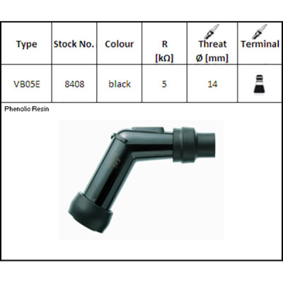 ATTACCO CANDELA NGK VB05E