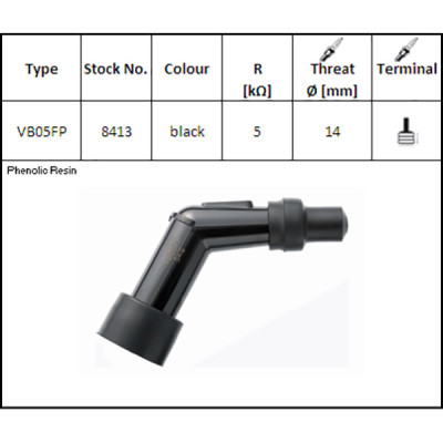 ATTACCO CANDELA NGK VB05FP