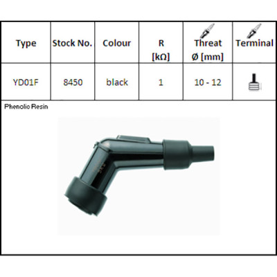 ATTACCO CANDELA NGK YD01F