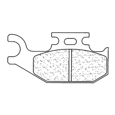 PASTIGLIE FRENO POSTERIORE CL BRAKES 1102X59