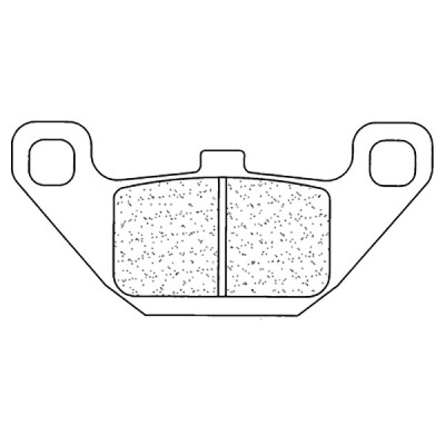 PASTIGLIE FRENO ANTERIORE CL BRAKES 2285A3+