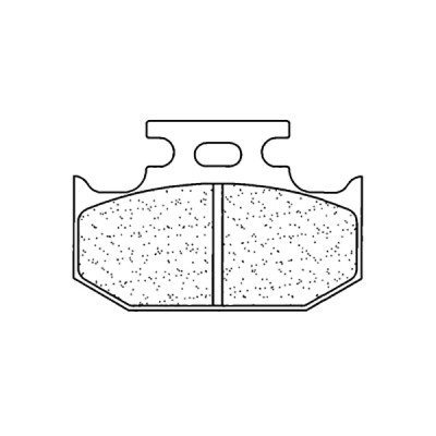 PASTIGLIE FRENO POSTERIORE CL BRAKES 2299RX3