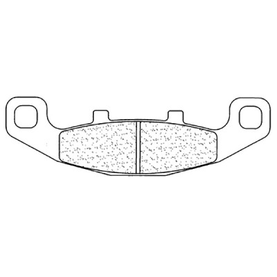 PASTIGLIE FRENO POSTERIORE CL BRAKES 2304RX3