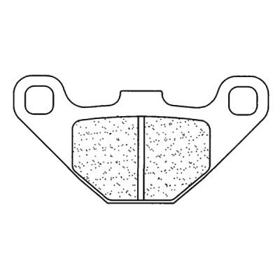 PASTIGLIE FRENO POSTERIORE CL BRAKES 2306RX3