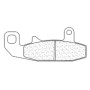 PASTIGLIE FRENO ANTERIORE CL BRAKES 2308A3+