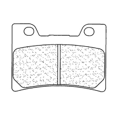 PASTIGLIE FRENO ANTERIORE CL BRAKES 2309A3+