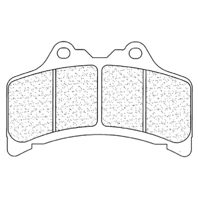 PASTIGLIE FRENO ANTERIORE CL BRAKES 2362A3+