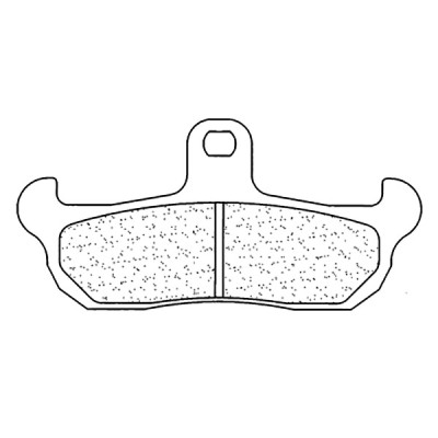 PASTIGLIE FRENO ANTERIORE CL BRAKES 2400A3+