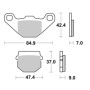 PASTIGLIE FRENO SBS 101HM