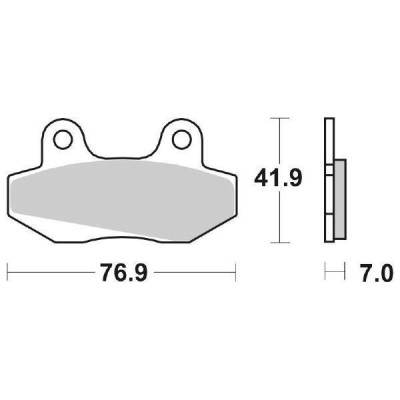 PASTIGLIE FRENO SBS 103HF