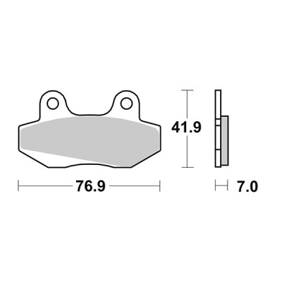 PASTIGLIE FRENO SBS 103HM