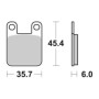 PASTIGLIE FRENO SBS 105HF