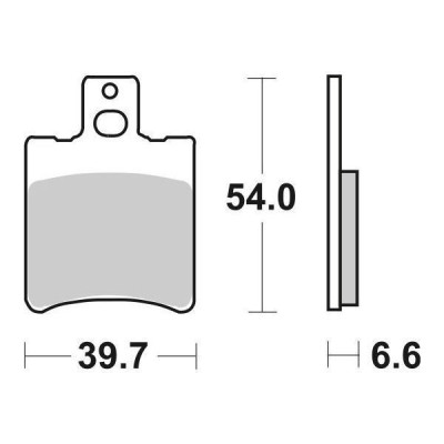 PASTIGLIE FRENO SBS 114HF