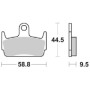 PASTIGLIE FRENO SBS 129HF