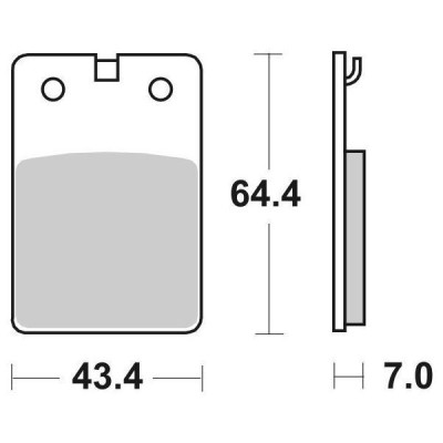 PASTIGLIE FRENO SBS 133HF