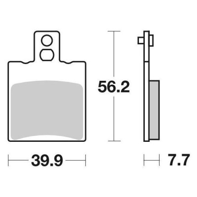 PASTIGLIE FRENO SBS 149HF