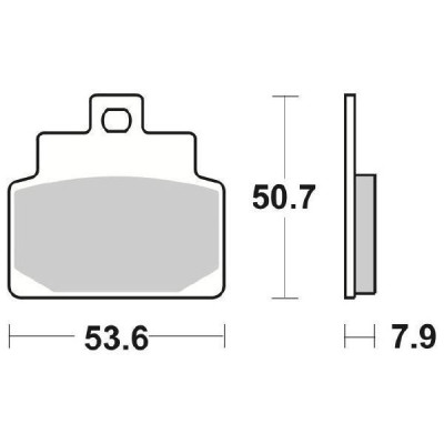 PASTIGLIE FRENO SBS 153HF