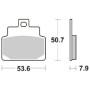 PASTIGLIE FRENO SBS 153HF